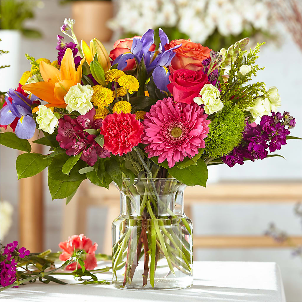 Bold & Bright – A Florist Original – VACHA'S FOREST FLOWERS, Oak Forest IL