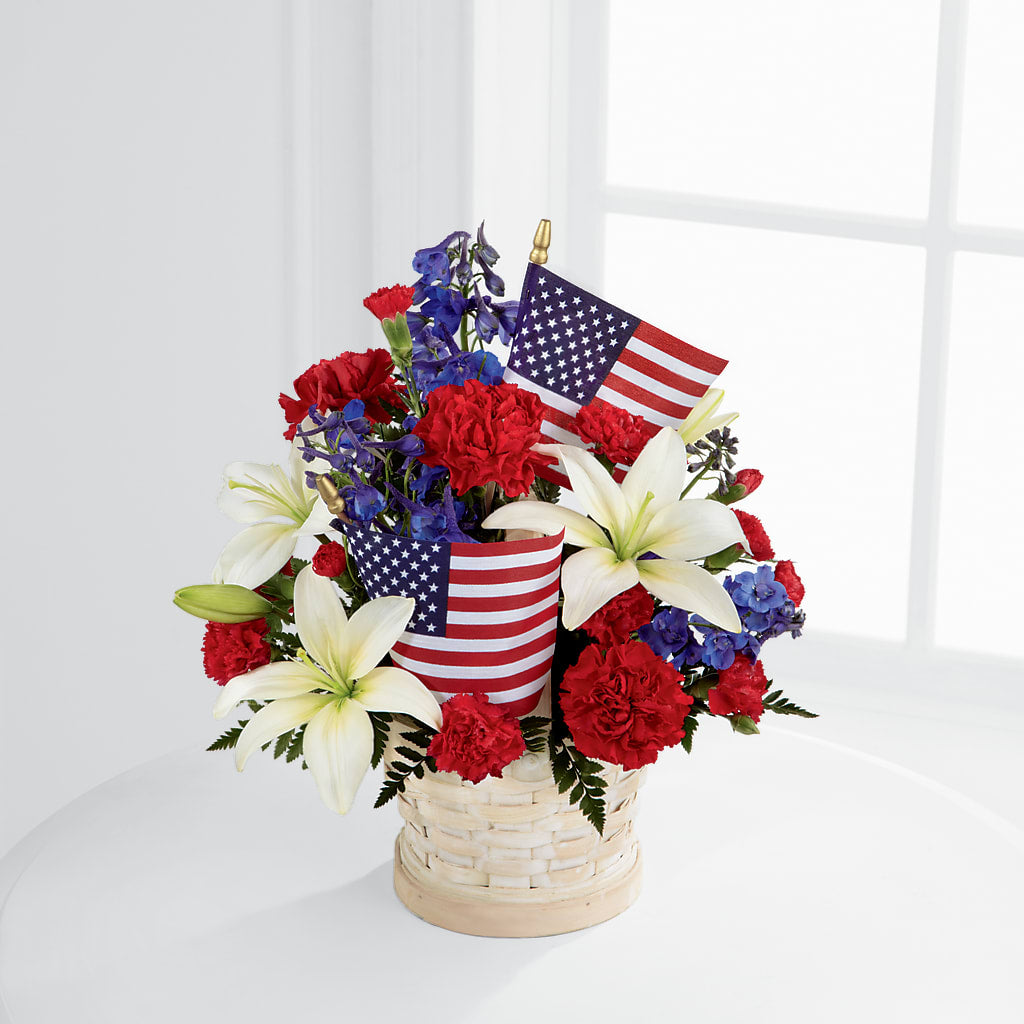 American Glory Bouquet – VACHA'S FOREST FLOWERS, Oak Forest IL