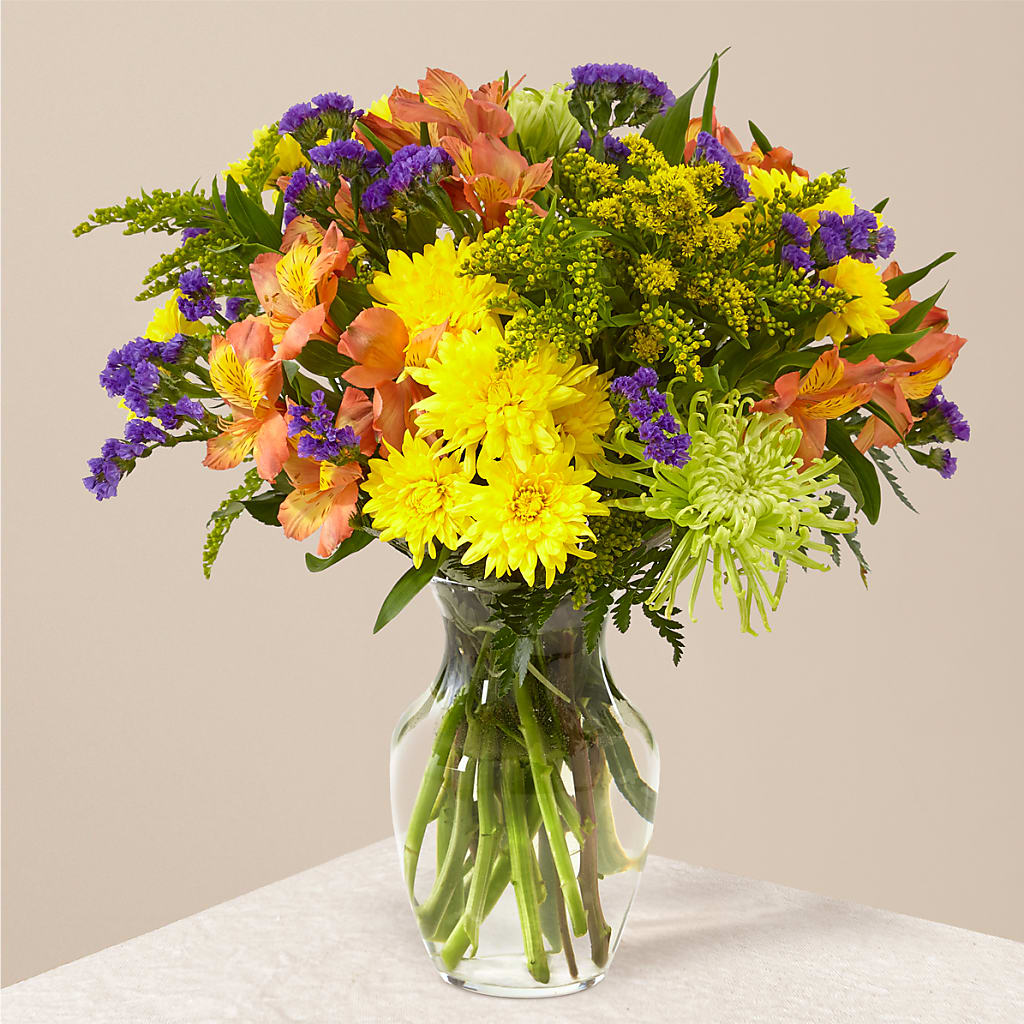Marmalade Skies Bouquet – VACHA'S FOREST FLOWERS, Oak Forest IL