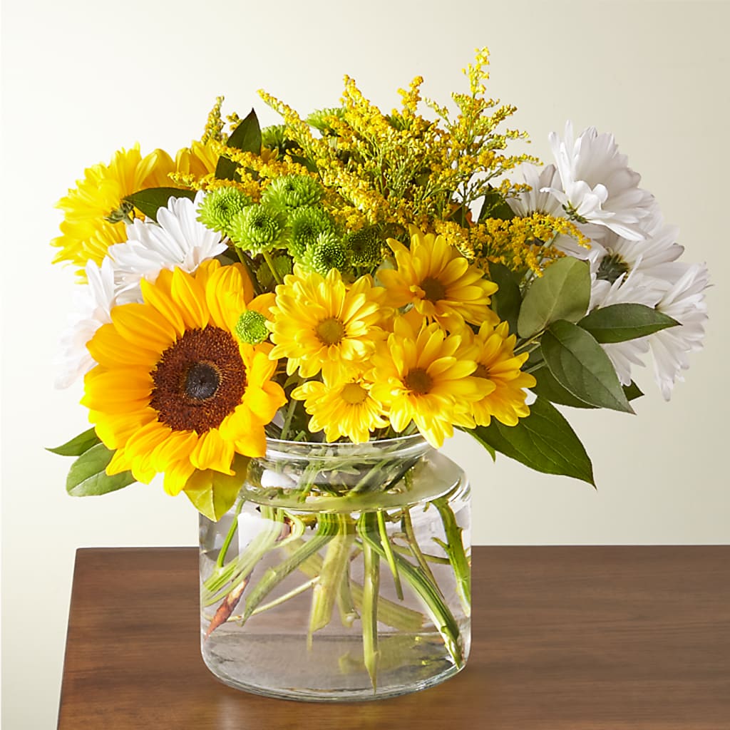 Hello Sunshine Bouquet – VACHA'S FOREST FLOWERS, Oak Forest IL