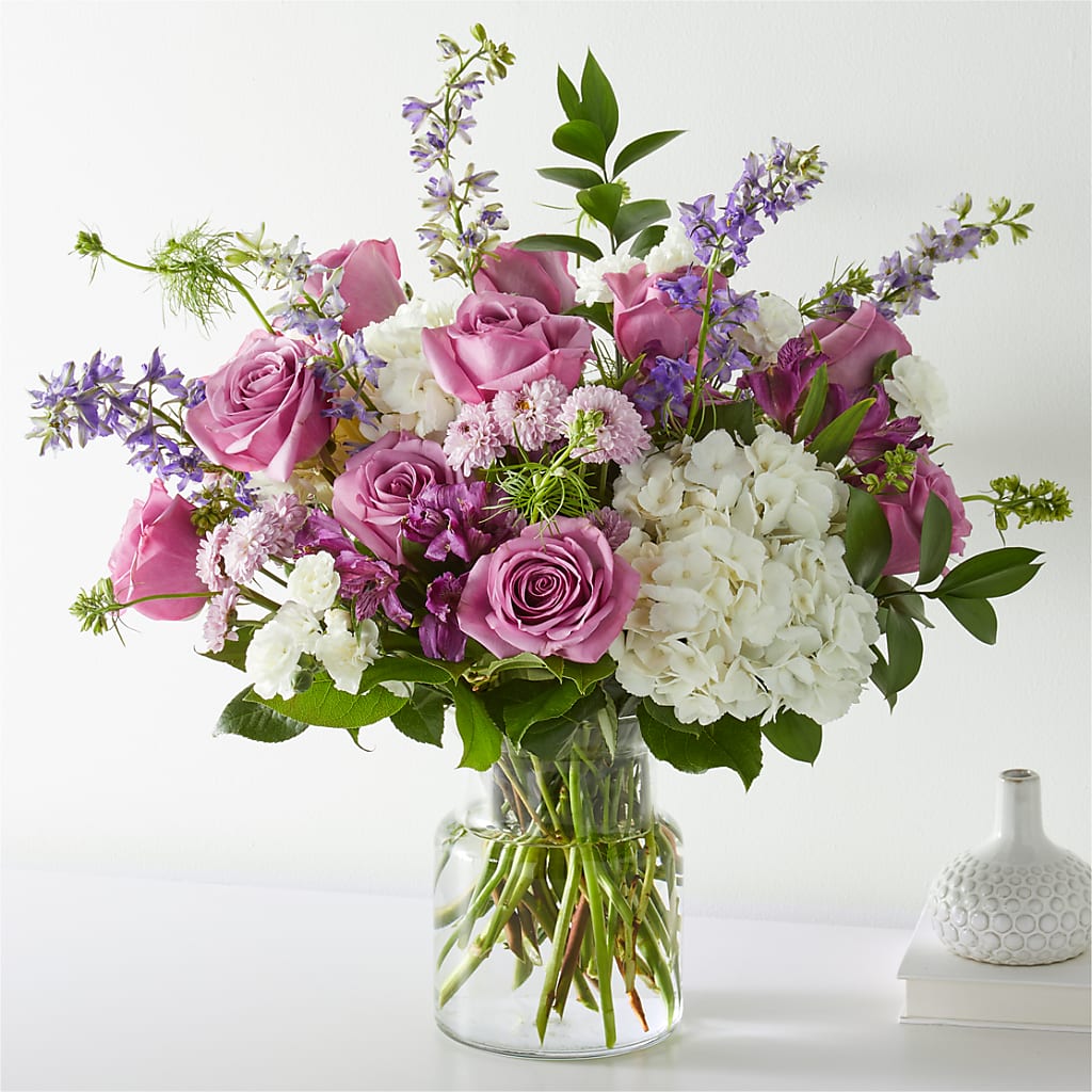 Violet Caress Bouquet – VACHA'S FOREST FLOWERS, Oak Forest IL