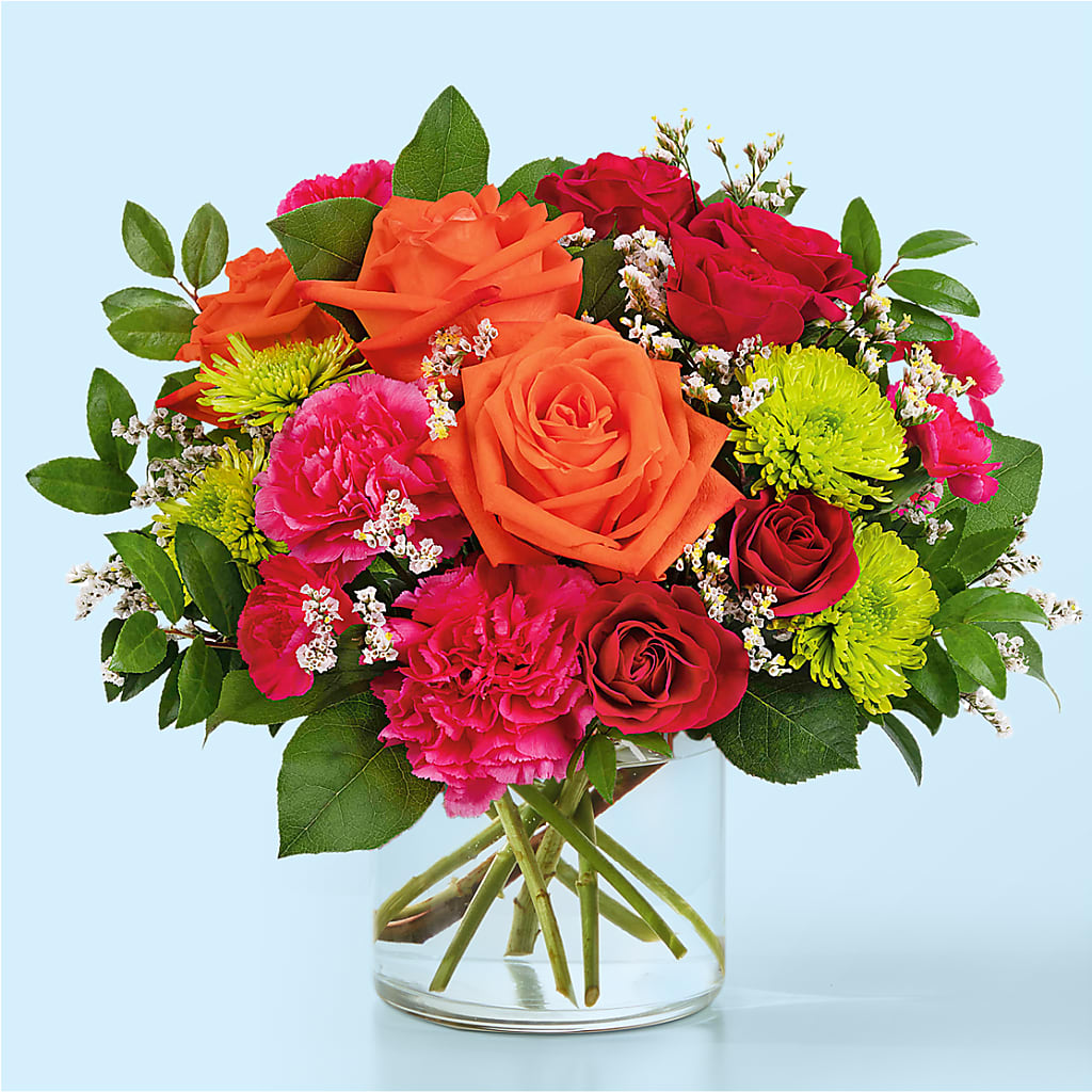 Colorful Carnival Bouquet – VACHA'S FOREST FLOWERS, Oak Forest IL