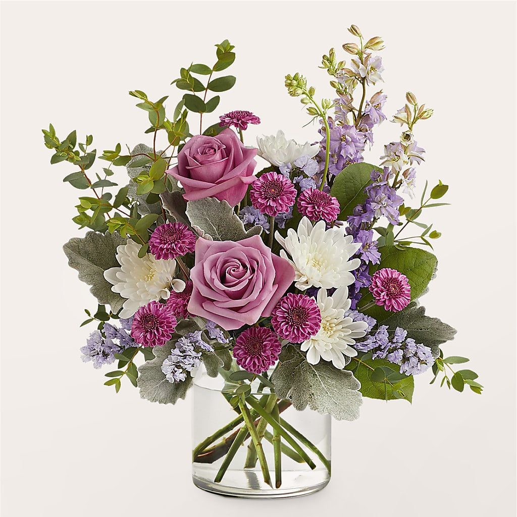 Violet Frost Bouquet – VACHA'S FOREST FLOWERS, Oak Forest IL