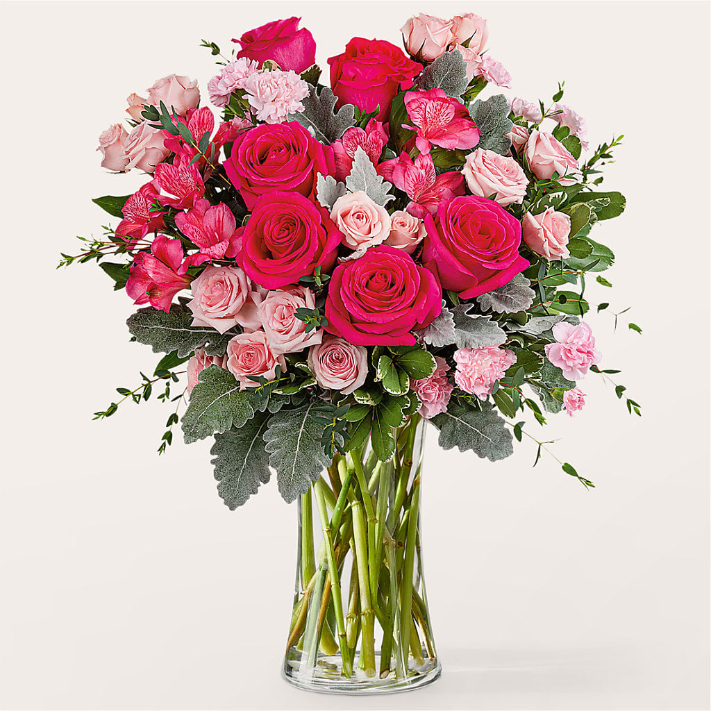 Tickled Pink Bouquet – VACHA'S FOREST FLOWERS, Oak Forest IL
