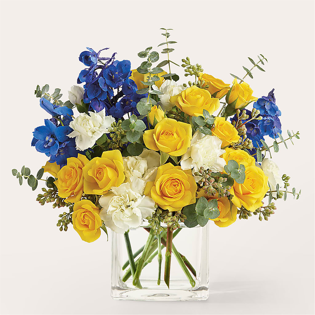 Sparkling Citrine Bouquet – VACHA'S FOREST FLOWERS, Oak Forest IL