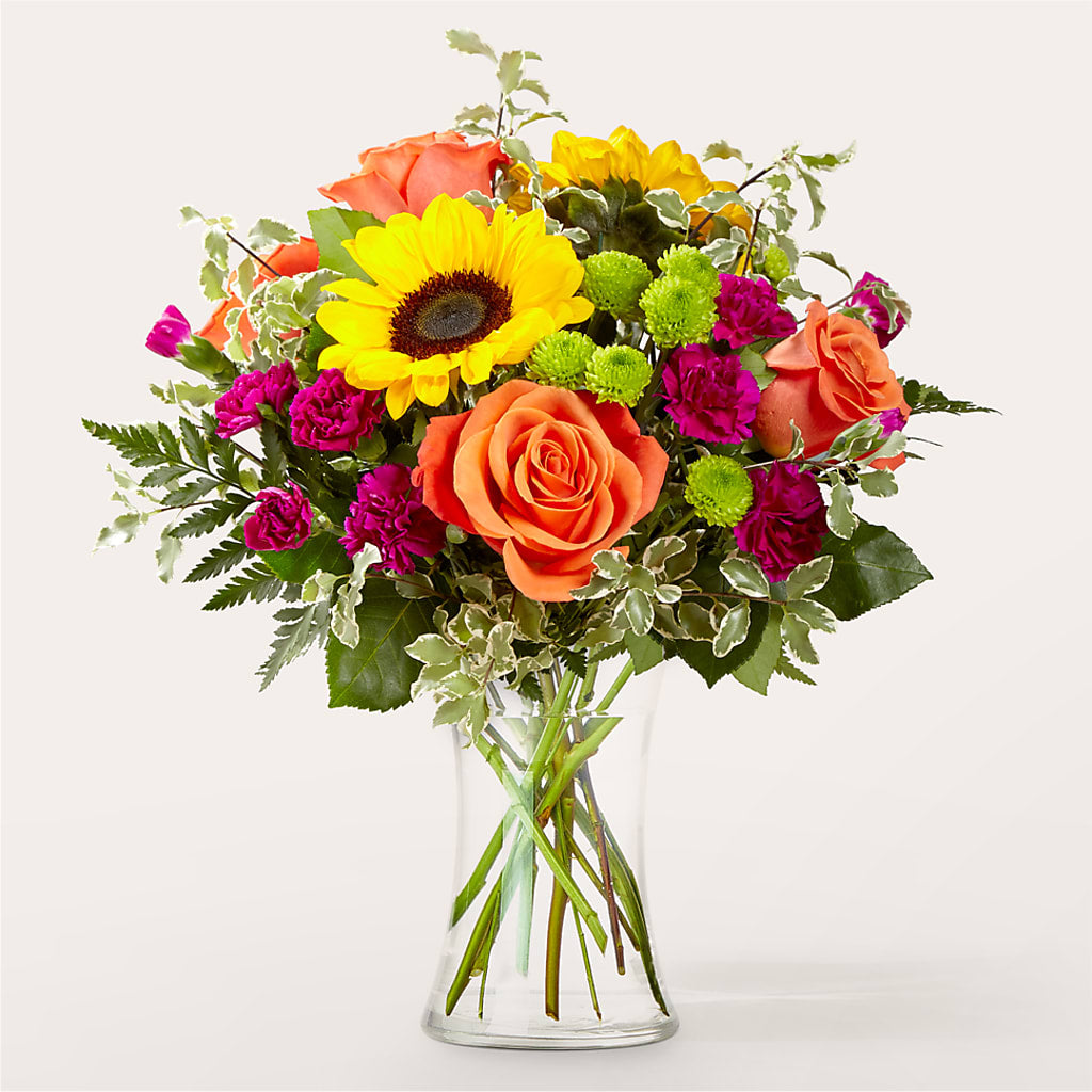 Warmth & Light Bouquet – VACHA'S FOREST FLOWERS, Oak Forest IL