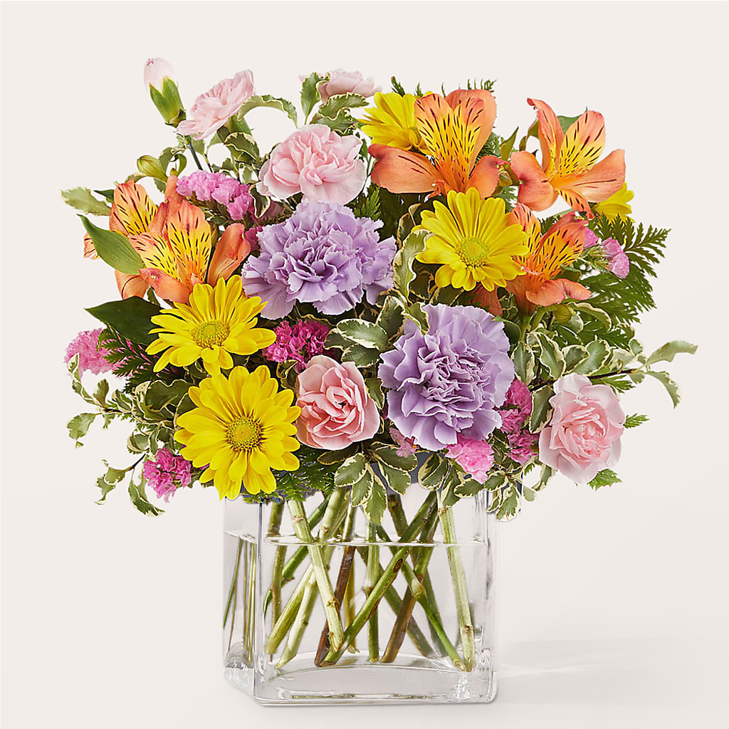 Shades of Happiness Bouquet – VACHA'S FOREST FLOWERS, Oak Forest IL