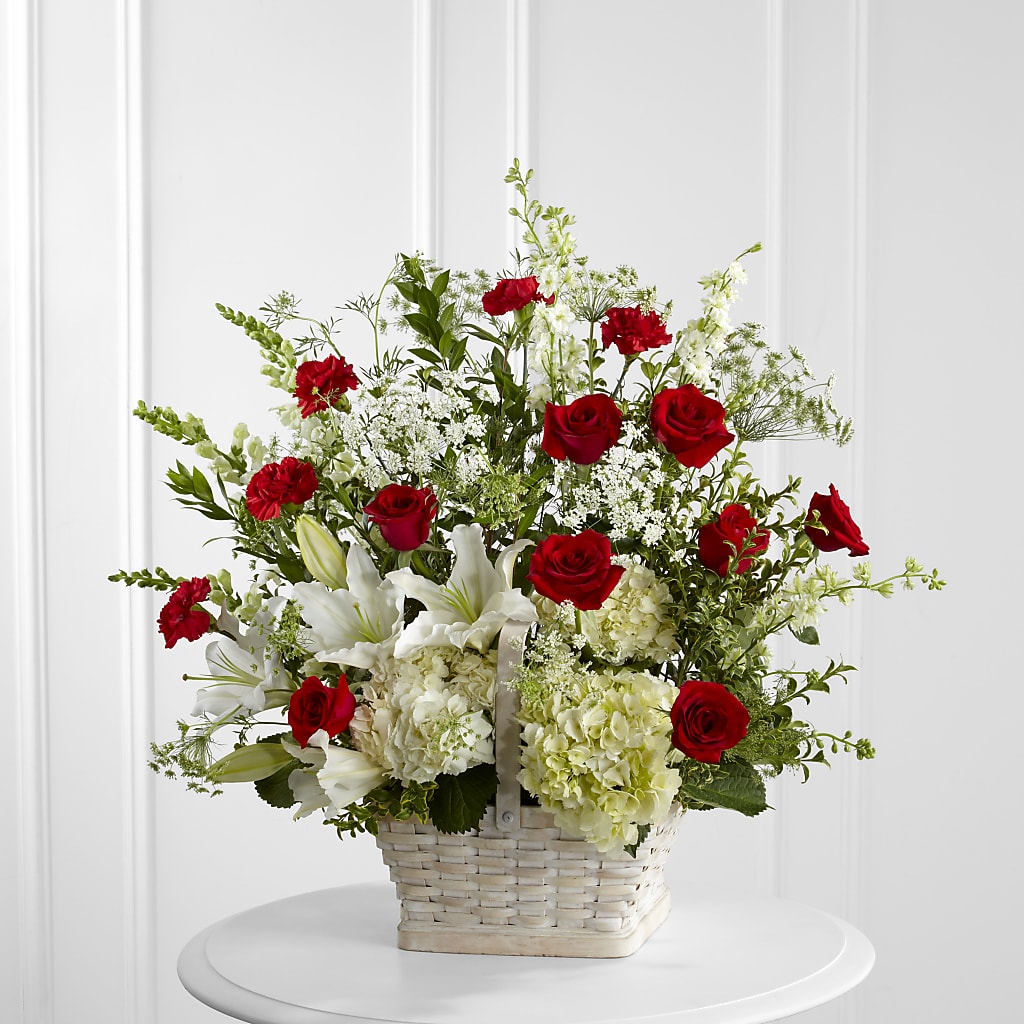 In Loving Memory Arrangement – VACHA'S FOREST FLOWERS, Oak Forest IL