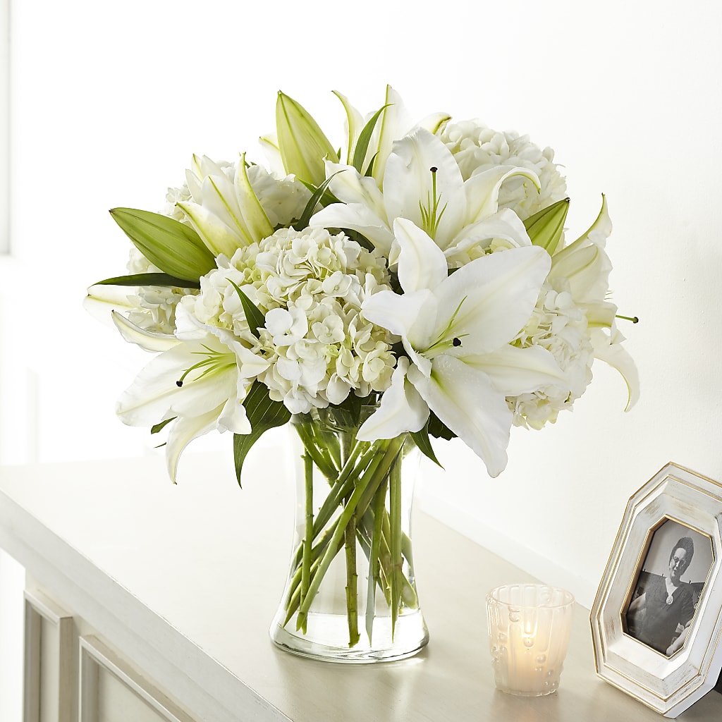 Compassionate Lily Bouquet – VACHA'S FOREST FLOWERS, Oak Forest IL