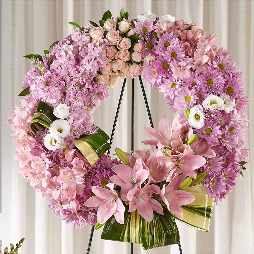 Gift of Warmth Wreath – VACHA'S FOREST FLOWERS, Oak Forest IL