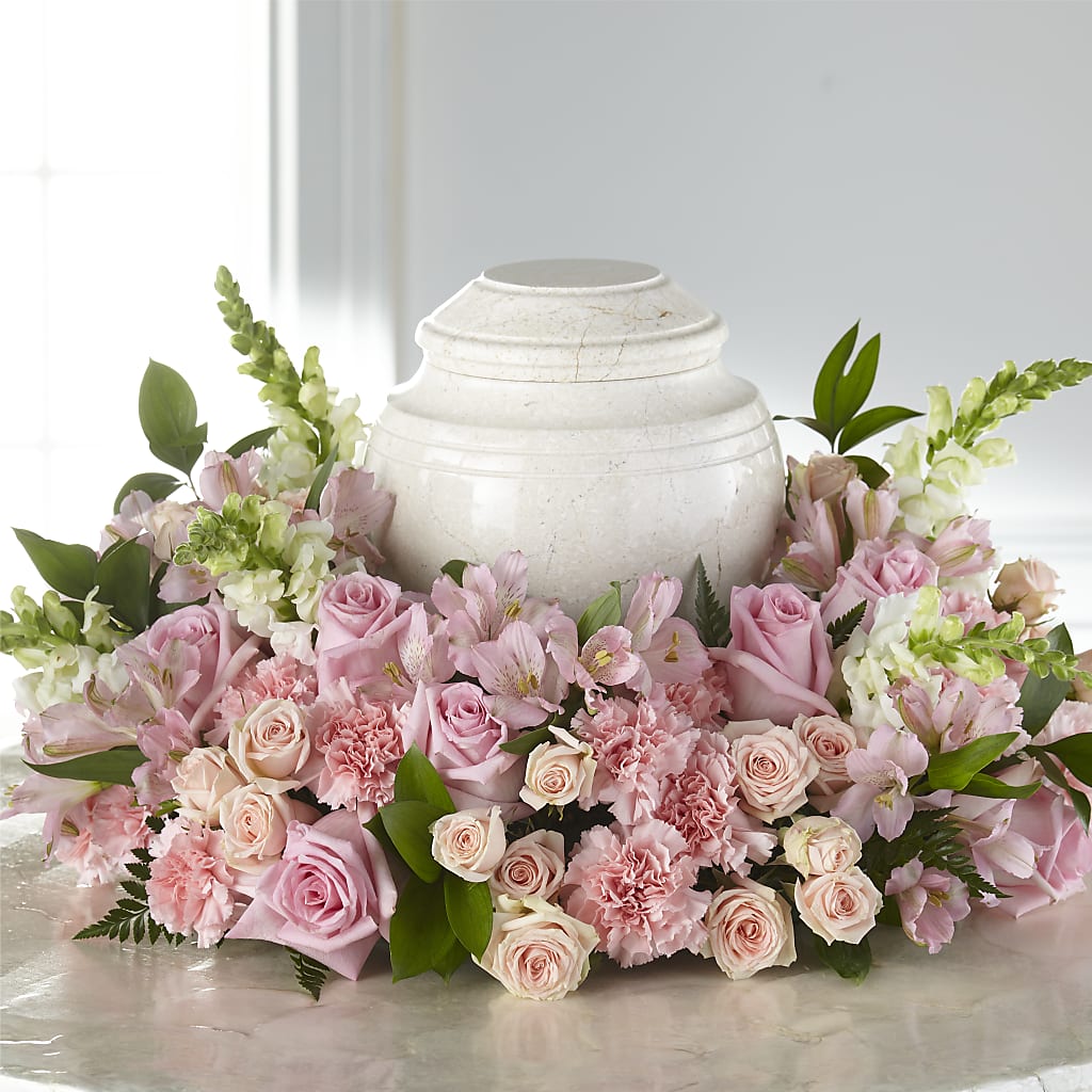 Blooms of Hope Cremation Adornment – VACHA'S FOREST FLOWERS, Oak Forest IL