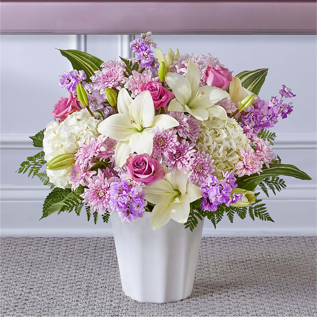 Heaven Sent Floor Basket – VACHA'S FOREST FLOWERS, Oak Forest IL