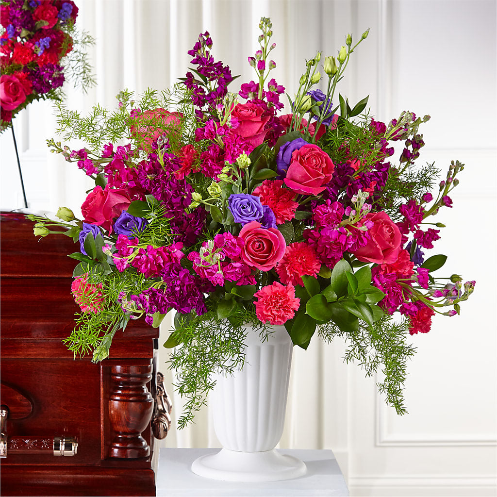 Eternal Day Arrangement – VACHA'S FOREST FLOWERS, Oak Forest IL