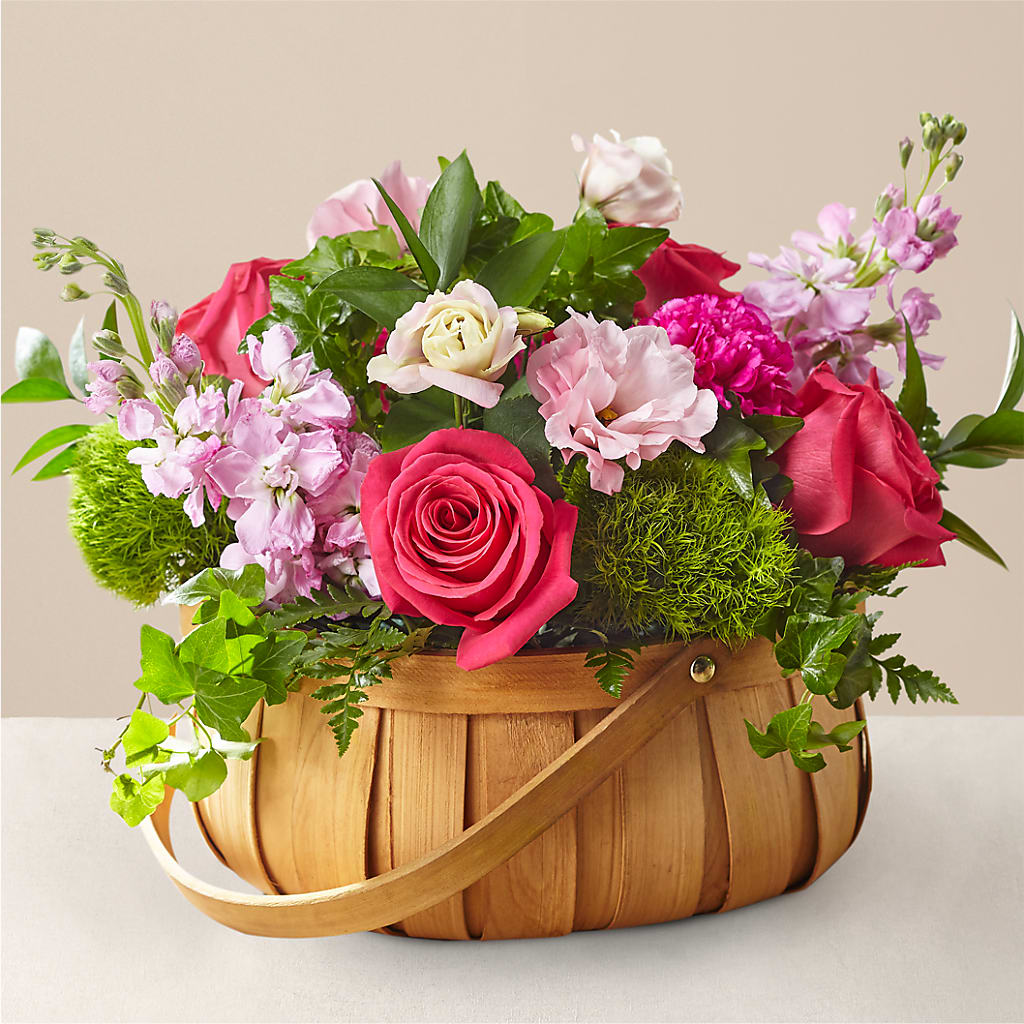 Radiance in Bloom Basket – VACHA'S FOREST FLOWERS, Oak Forest IL