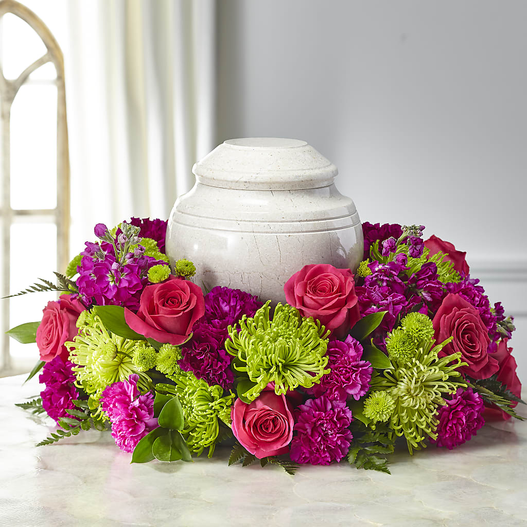 Hopeful Blessings Cremation Adornment – VACHA'S FOREST FLOWERS, Oak Forest IL