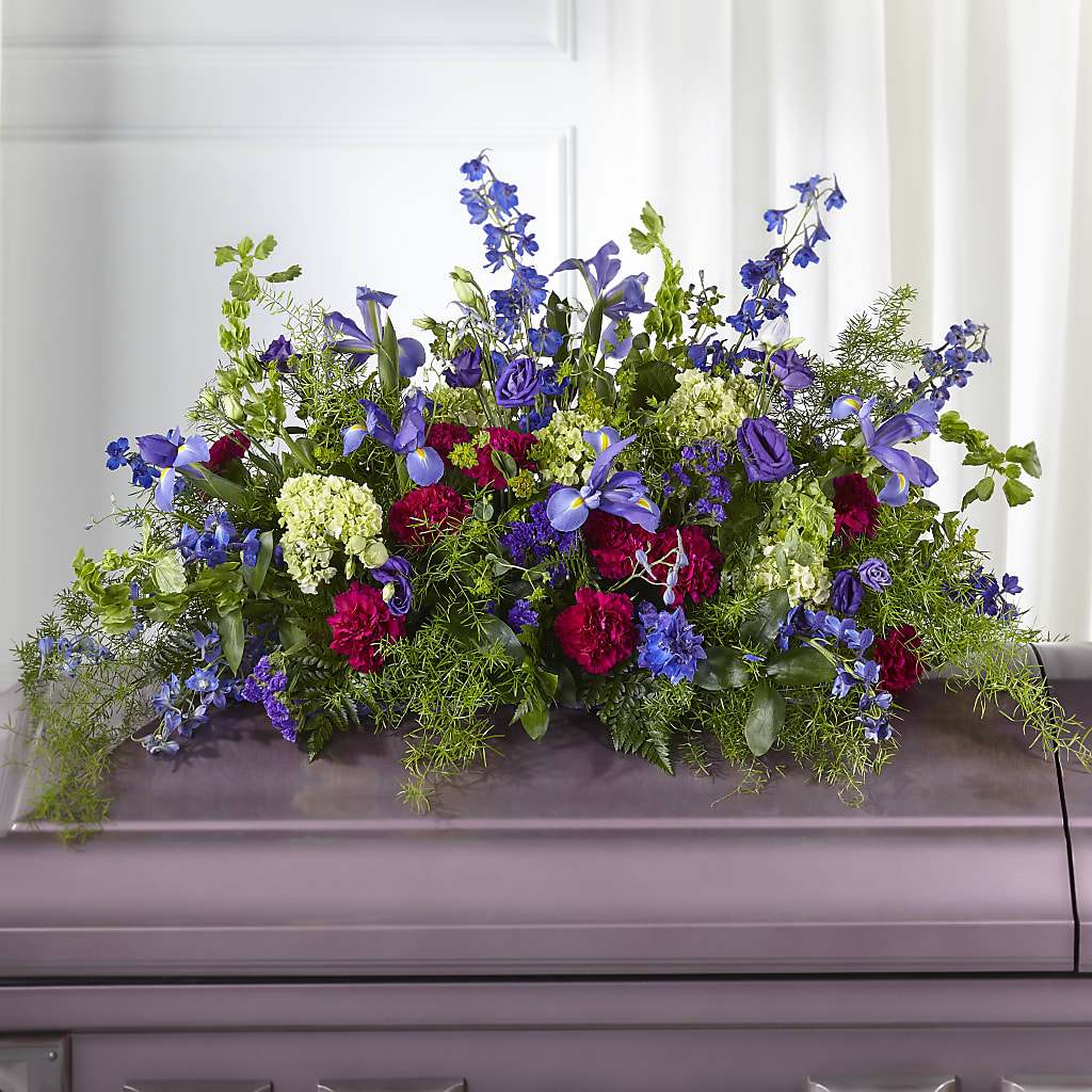 Always Treasured Casket Spray – VACHA'S FOREST FLOWERS, Oak Forest IL