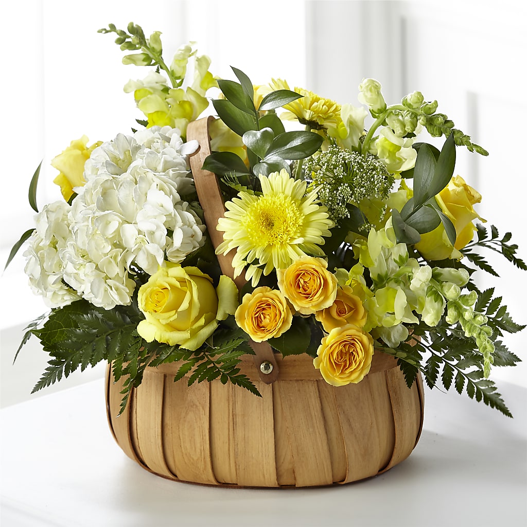 Rustic Remembrance Basket – VACHA'S FOREST FLOWERS, Oak Forest IL