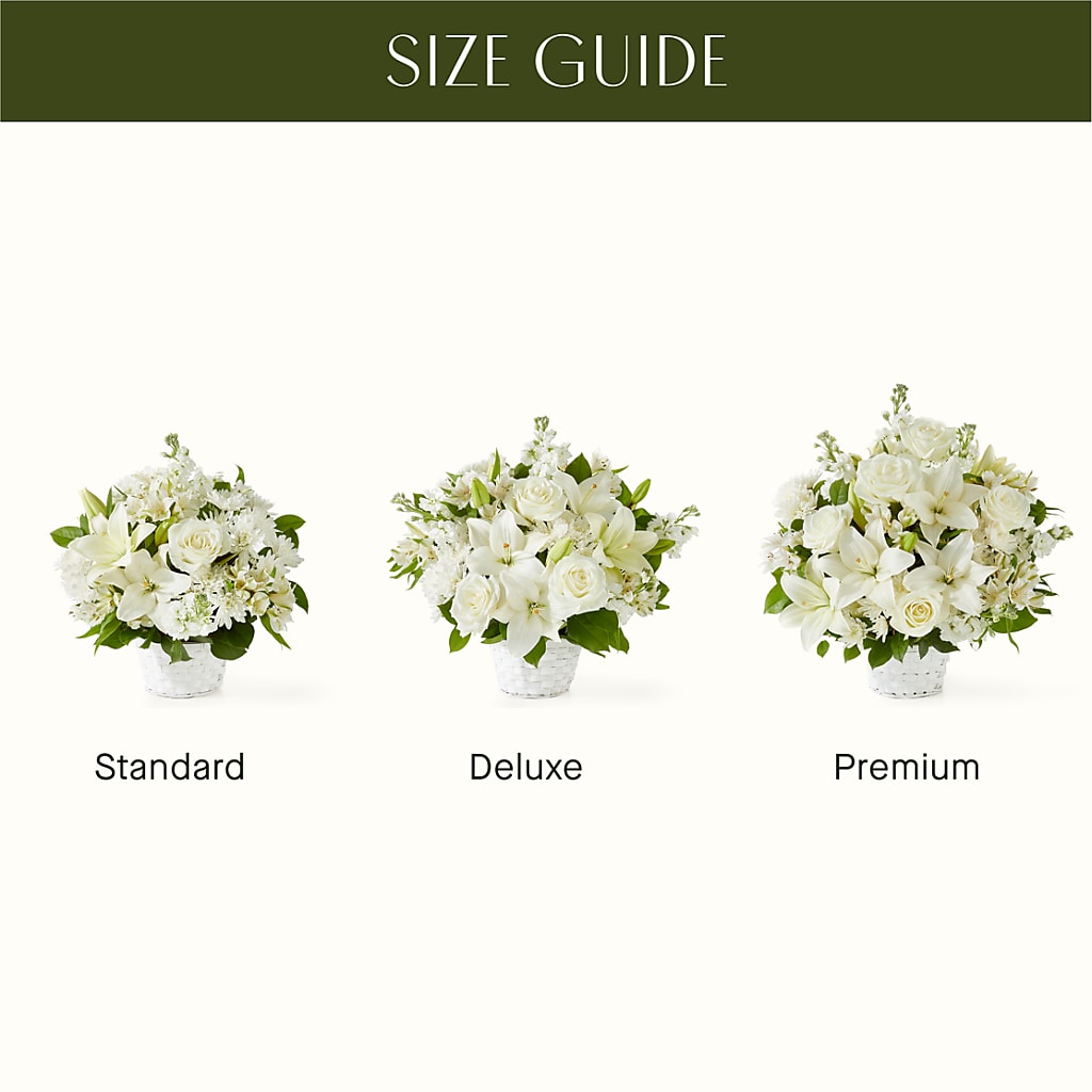 Peaceful Reflections Arrangement – VACHA'S FOREST FLOWERS, Oak Forest IL