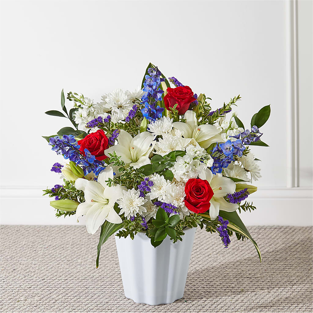 Consoled Floor Basket – VACHA'S FOREST FLOWERS, Oak Forest IL