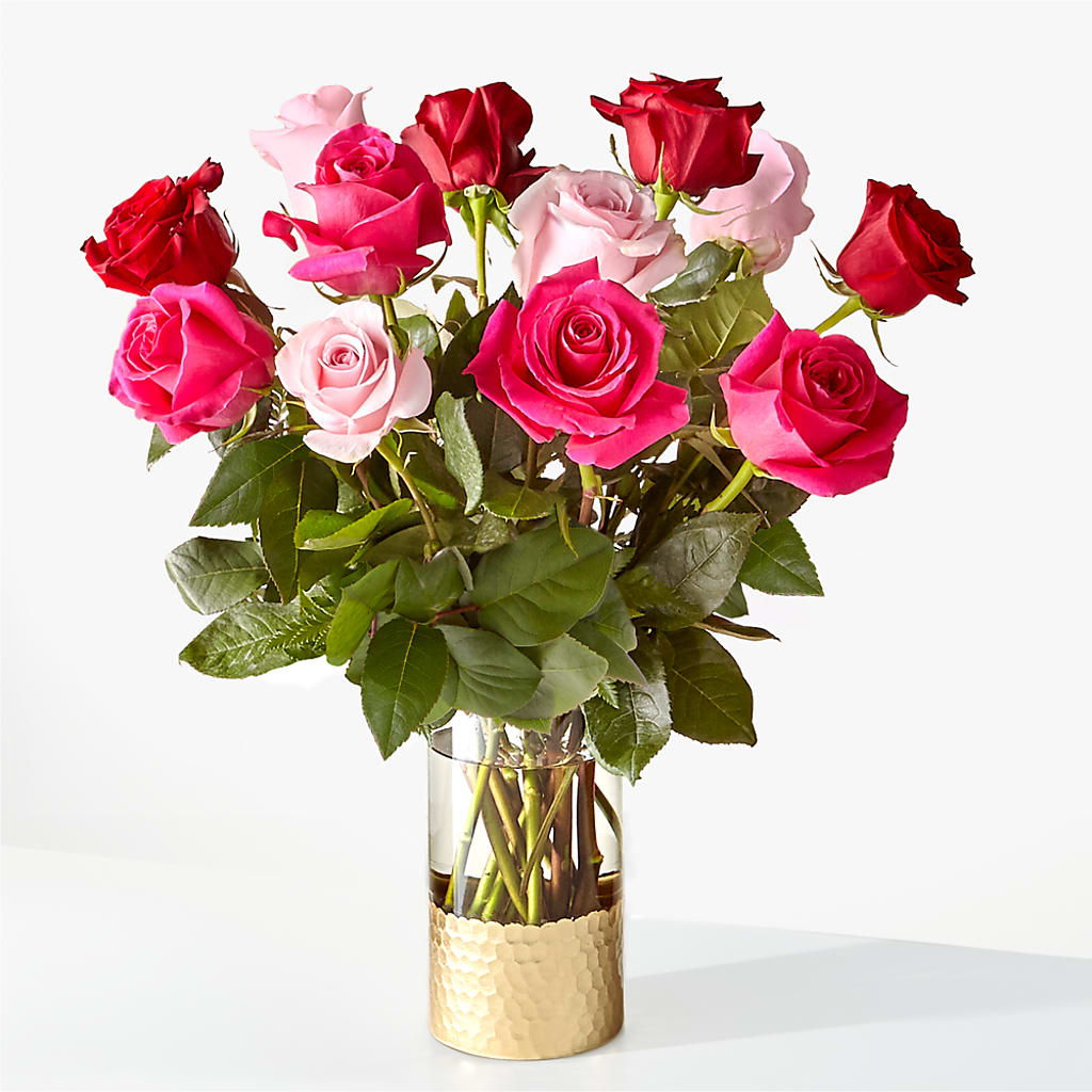 Love Notes Rose Bouquet – VACHA'S FOREST FLOWERS, Oak Forest IL