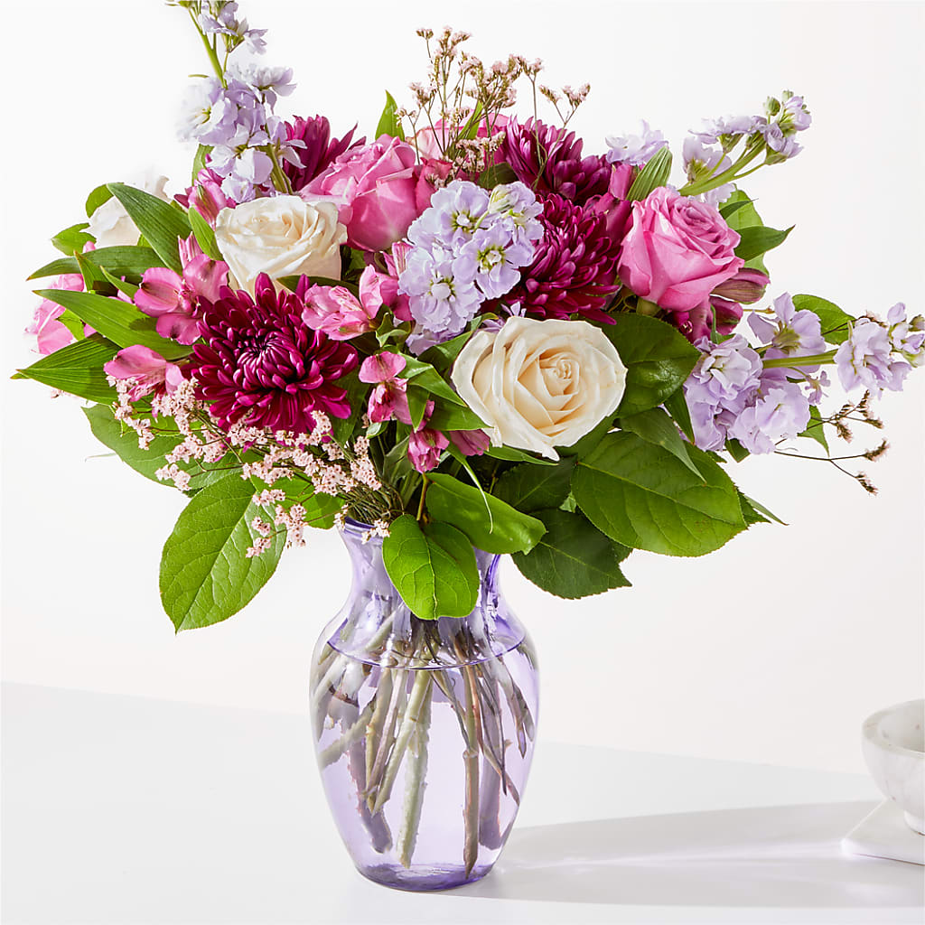 Amethyst Dreams Bouquet – VACHA'S FOREST FLOWERS, Oak Forest IL