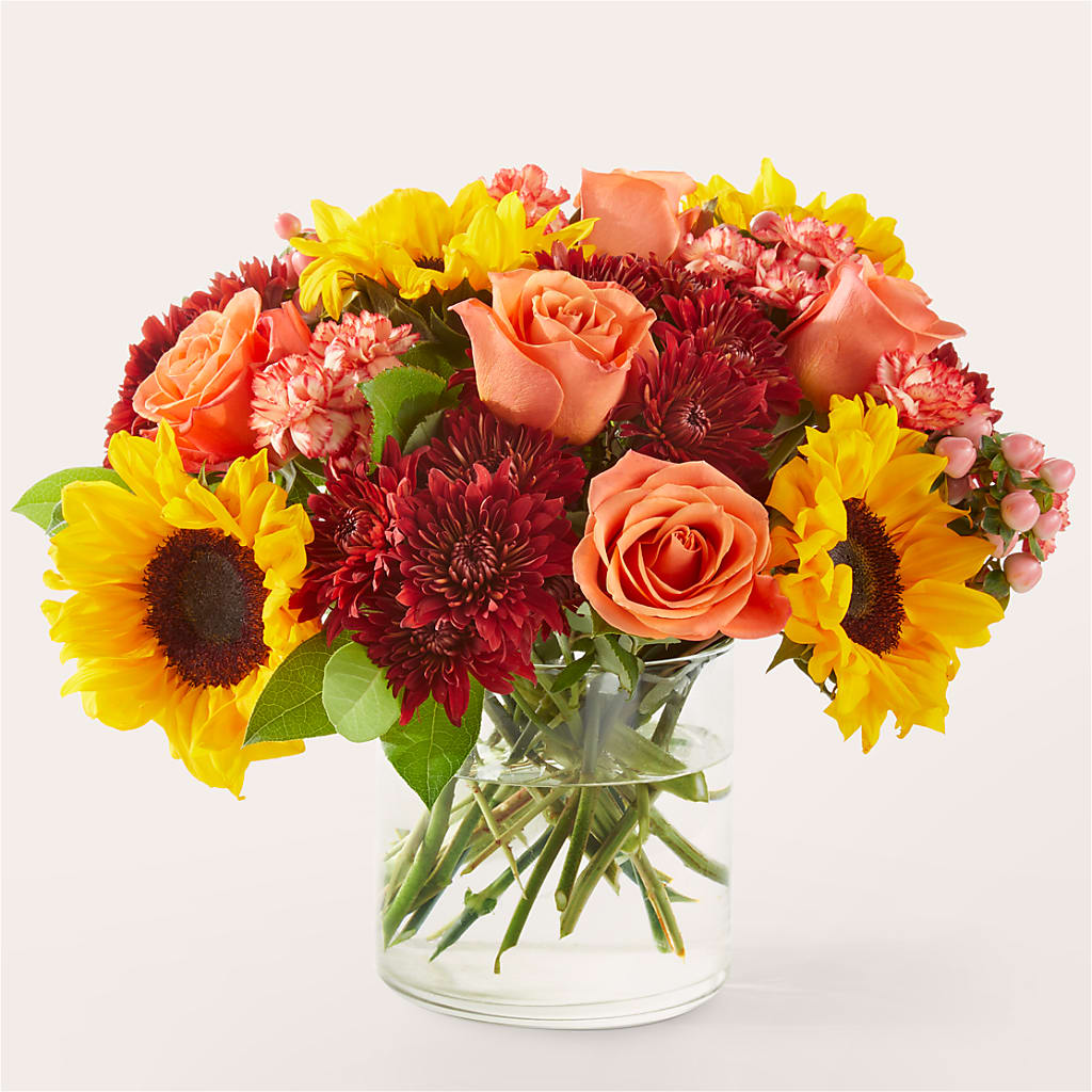 September Sunset Bouquet – VACHA'S FOREST FLOWERS, Oak Forest IL