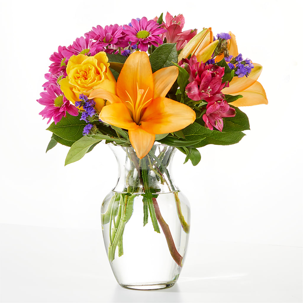 Colorful Visions Bouquet – VACHA'S FOREST FLOWERS, Oak Forest IL