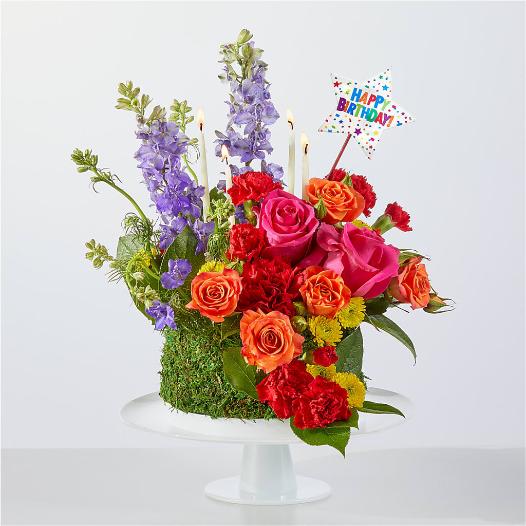 Best Year Yet Floral Cake – VACHA'S FOREST FLOWERS, Oak Forest IL