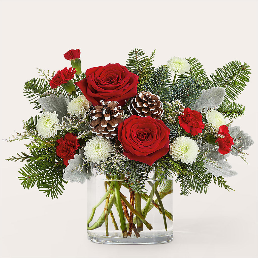 Yule Cheer Bouquet – VACHA'S FOREST FLOWERS, Oak Forest IL