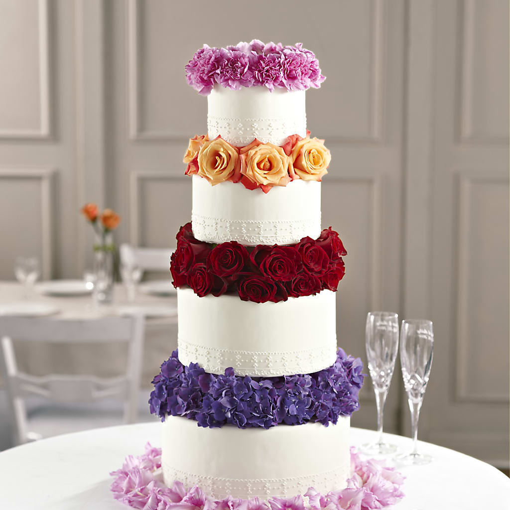 Infinite Love Cake Décor – VACHA'S FOREST FLOWERS, Oak Forest IL