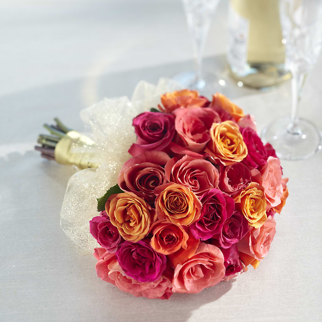 Sweet Roses Bouquet – VACHA'S FOREST FLOWERS, Oak Forest IL
