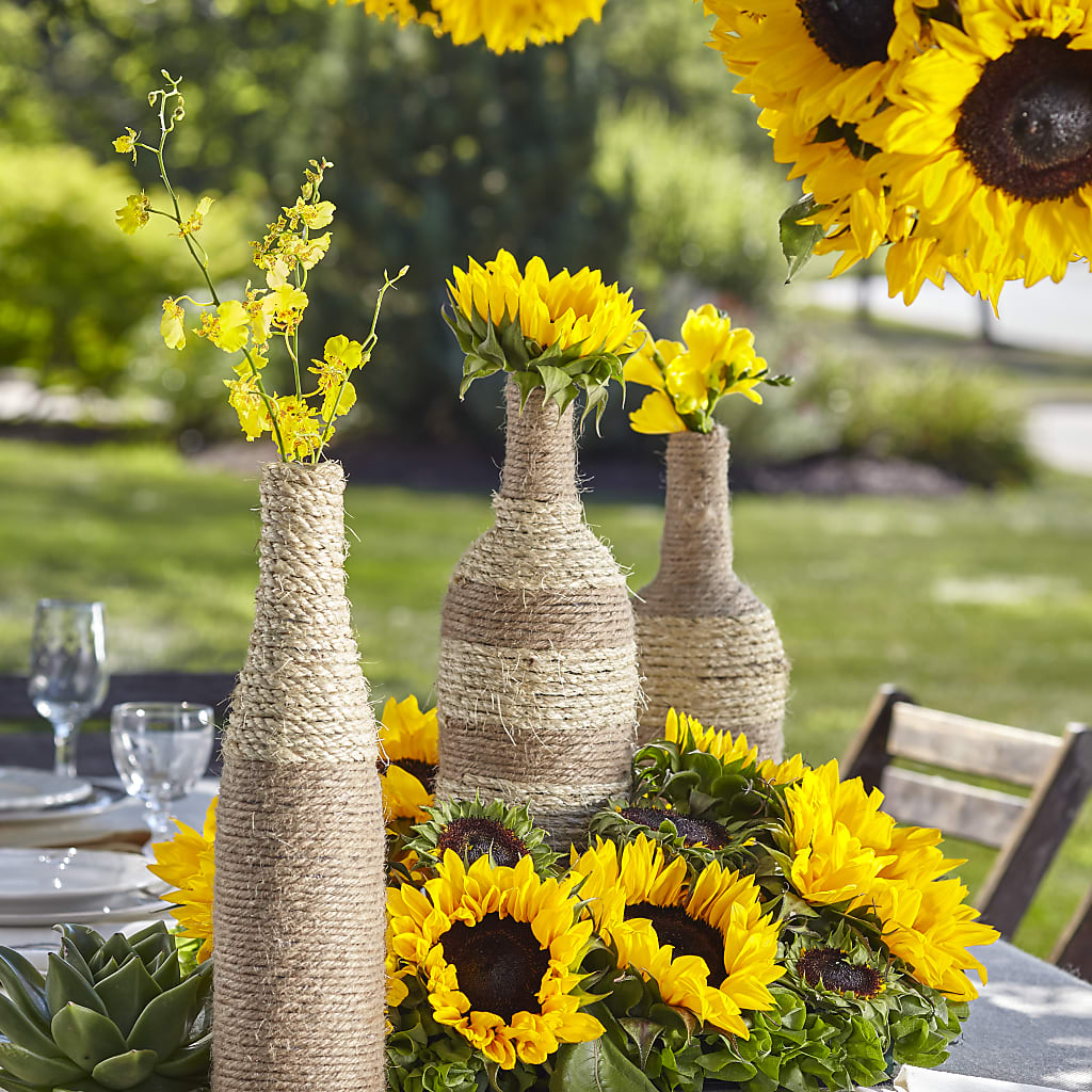 Sublime Garden Centerpiece – VACHA'S FOREST FLOWERS, Oak Forest IL