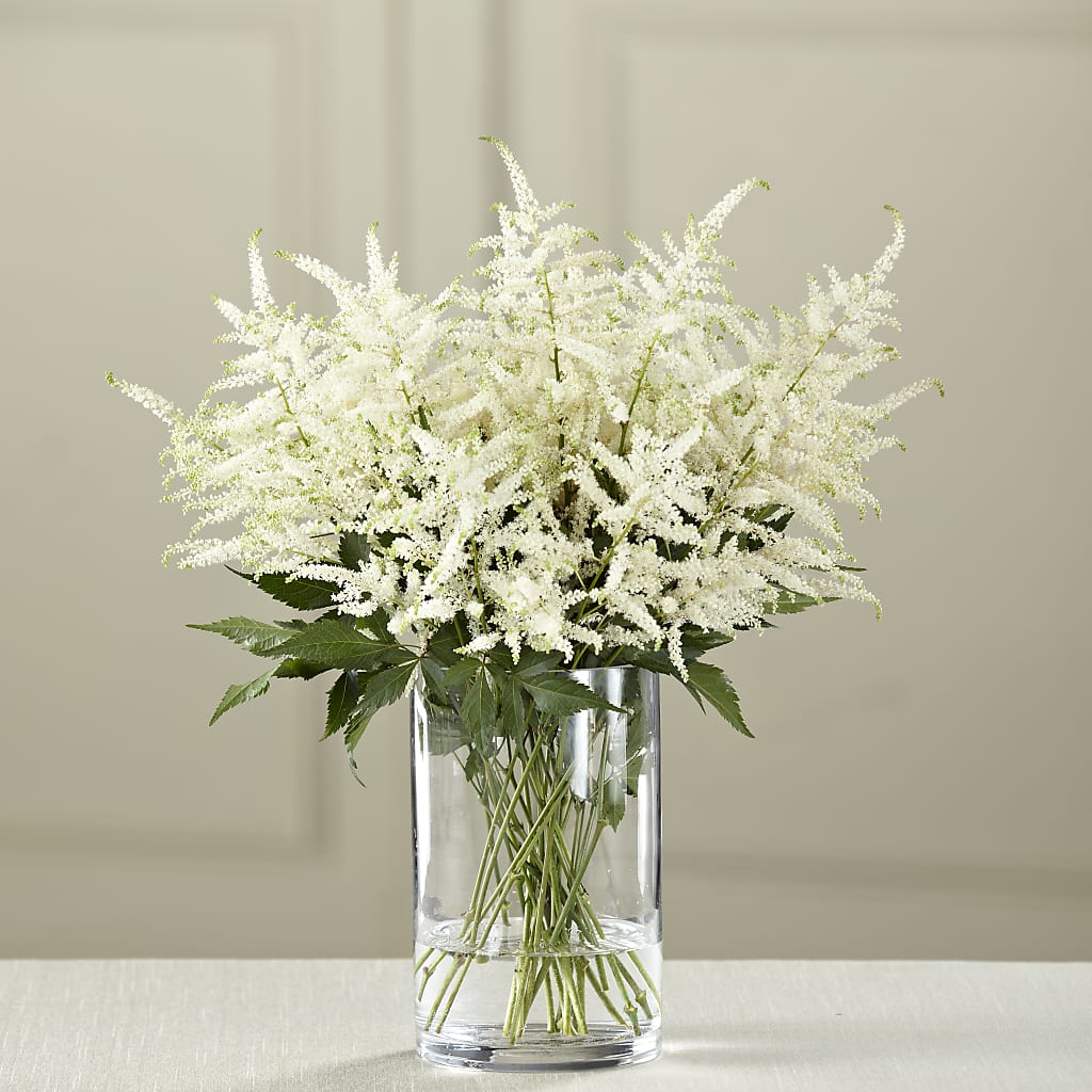 White Astilbe Bouquet – VACHA'S FOREST FLOWERS, Oak Forest IL