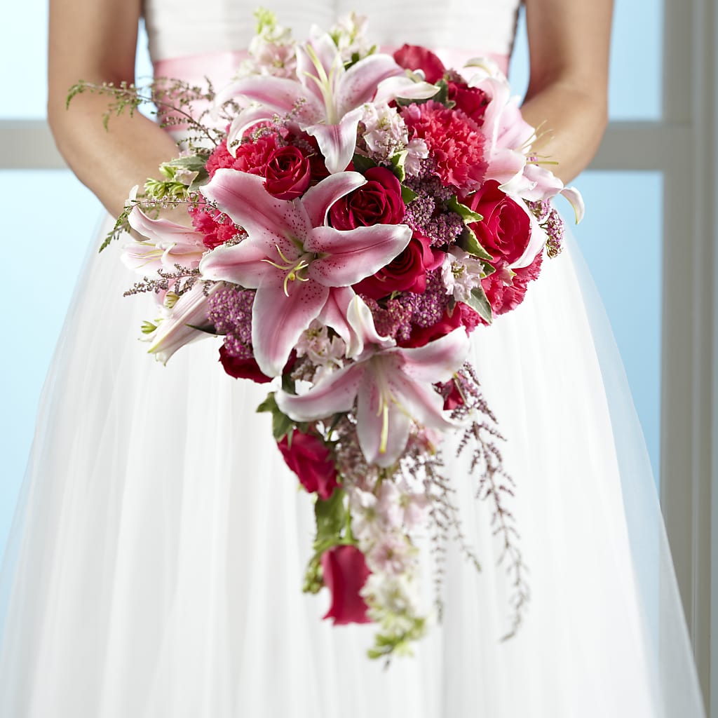 Lily & Rose Bouquet – VACHA'S FOREST FLOWERS, Oak Forest IL