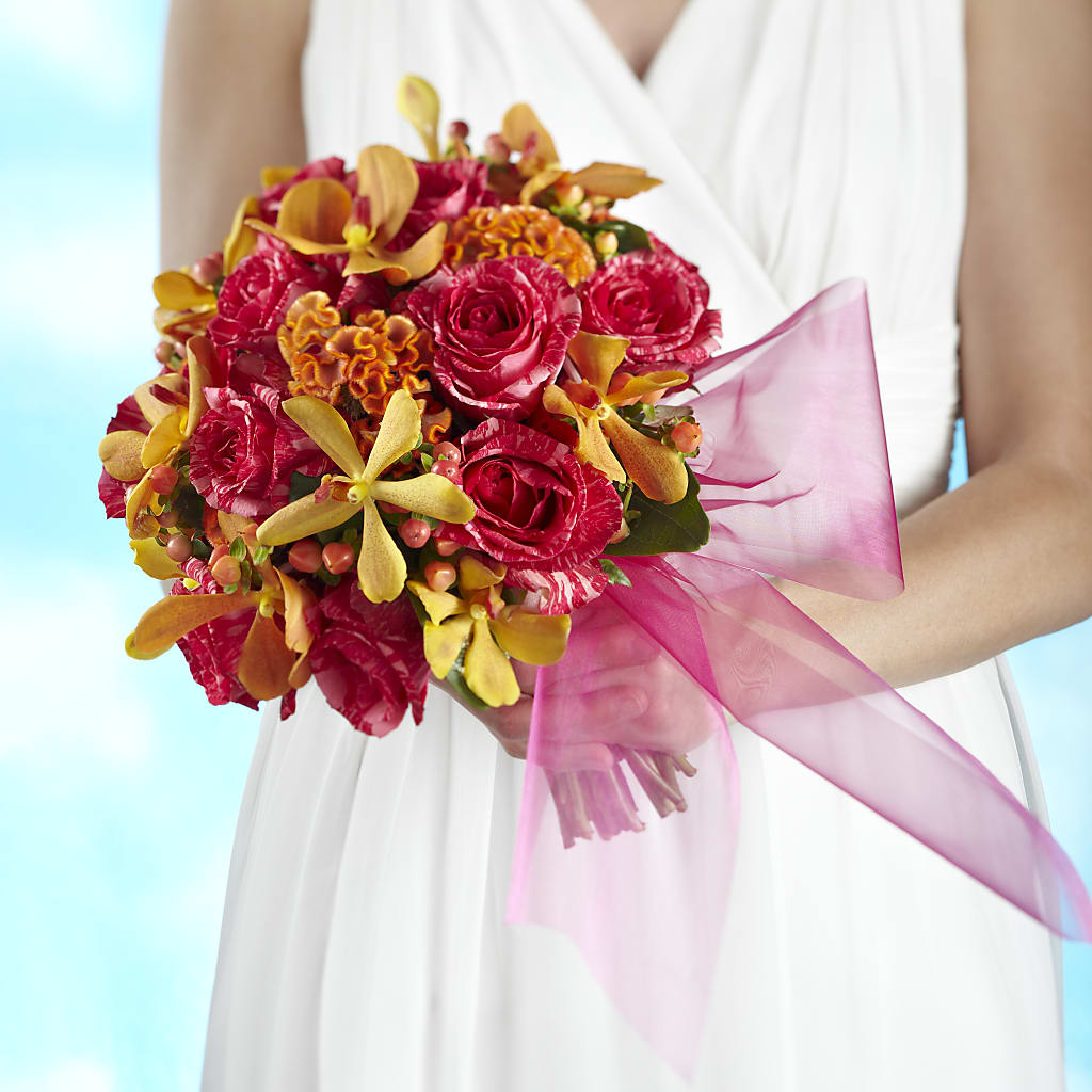 Brilliant Shades of Love Bouquet – VACHA'S FOREST FLOWERS, Oak Forest IL