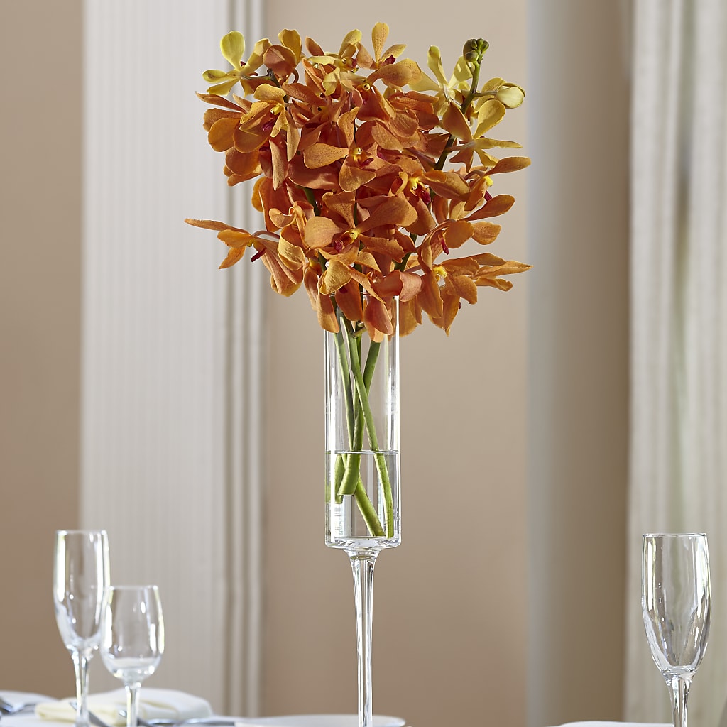 Orange Mokara Bouquet – VACHA'S FOREST FLOWERS, Oak Forest IL