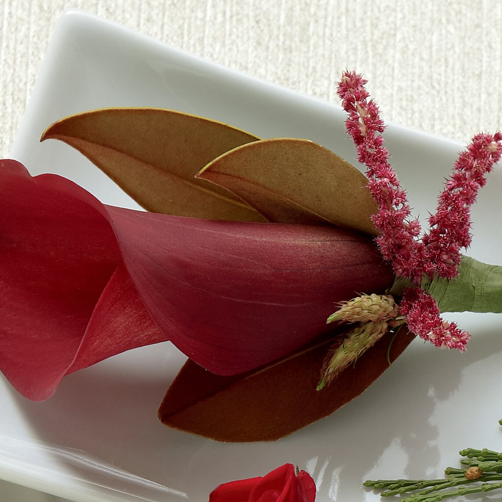Red Calla Boutonniere – VACHA'S FOREST FLOWERS, Oak Forest IL