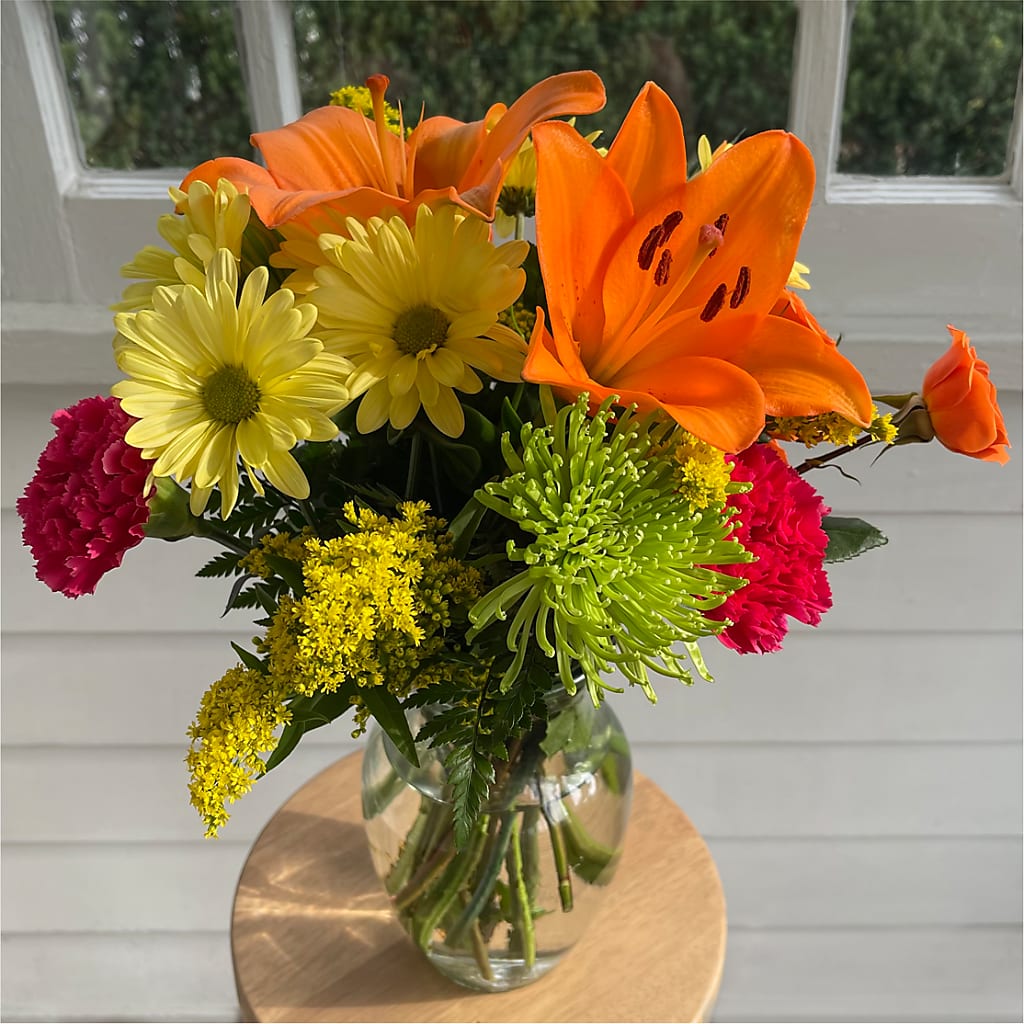 Bold & Bright – A Florist Original – VACHA'S FOREST FLOWERS, Oak Forest IL