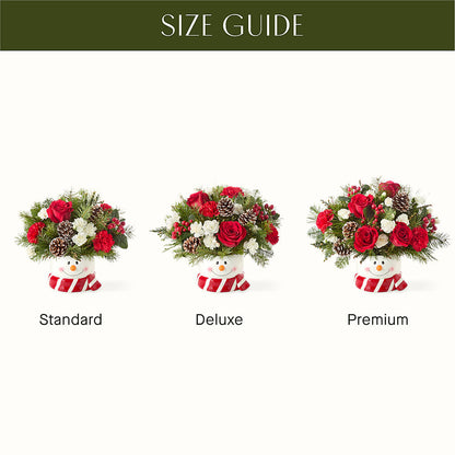 Jolly Snowman Bouquet – VACHA'S FOREST FLOWERS, Oak Forest IL