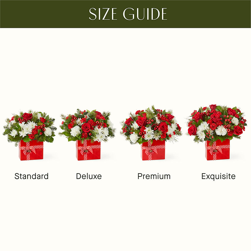Presents Under the Tree Bouquet – VACHA'S FOREST FLOWERS, Oak Forest IL