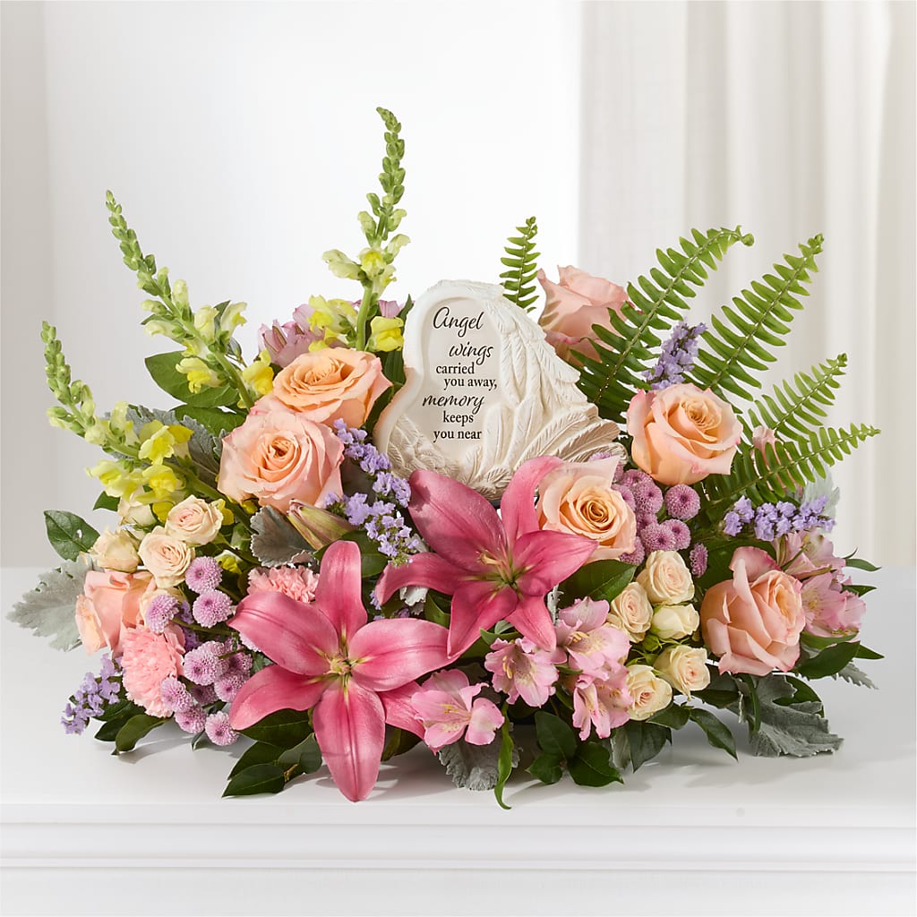 Gentle Light Arrangement – VACHA'S FOREST FLOWERS, Oak Forest IL