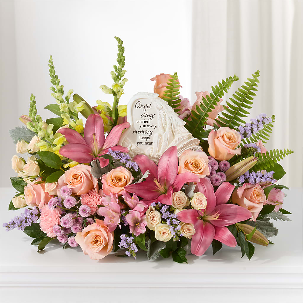 Gentle Light Arrangement – VACHA'S FOREST FLOWERS, Oak Forest IL