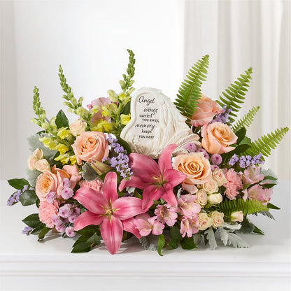 Gentle Light Arrangement – VACHA'S FOREST FLOWERS, Oak Forest IL