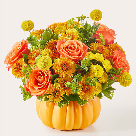 Gourdgeous Pumpkin – VACHA'S FOREST FLOWERS, Oak Forest IL