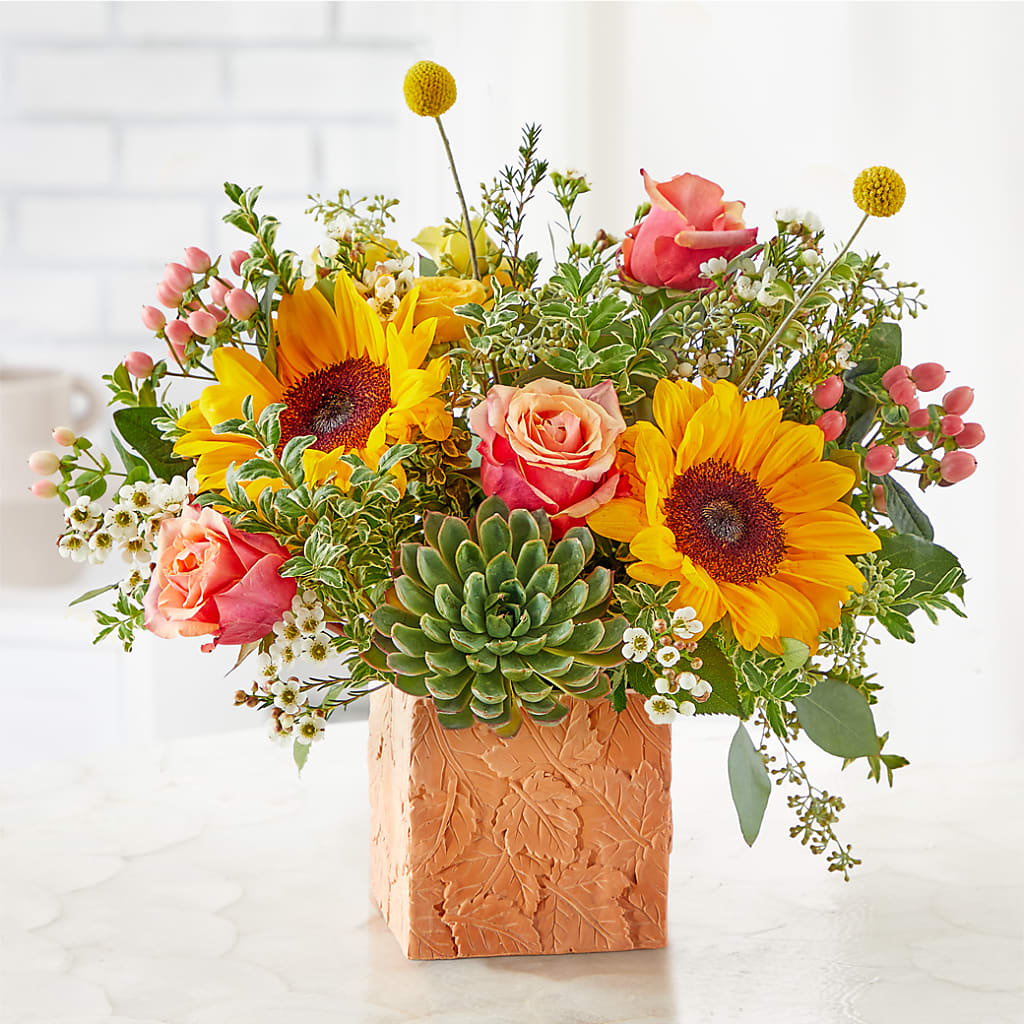 Sunflower Season Bouquet – VACHA'S FOREST FLOWERS, Oak Forest IL