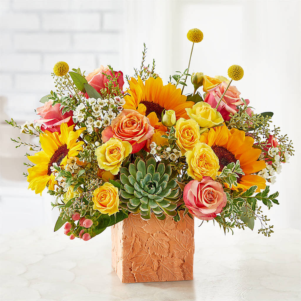 Sunflower Season Bouquet – VACHA'S FOREST FLOWERS, Oak Forest IL