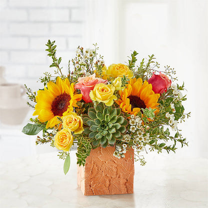 Sunflower Season Bouquet – VACHA'S FOREST FLOWERS, Oak Forest IL