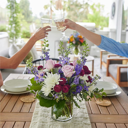 Violet Frost Bouquet – VACHA'S FOREST FLOWERS, Oak Forest IL