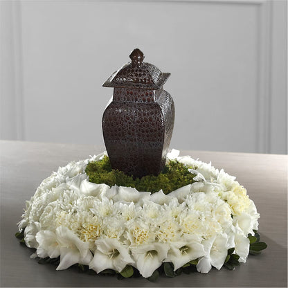 Encircling Grace Arrangement – VACHA'S FOREST FLOWERS, Oak Forest IL