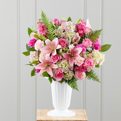 Never-Ending Love Arrangement – VACHA'S FOREST FLOWERS, Oak Forest IL